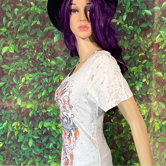 Affliction Women’s T-Shirt - Picture 5 of 12